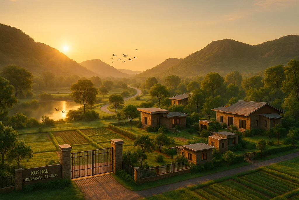 plots at Kushal Dreamscape Farms