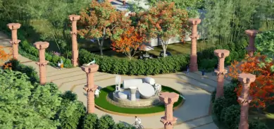 Aerial view RPS Sargam Chowk