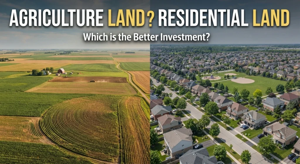 Agriculture Land vs Residential Land: Which is the Better Investment?