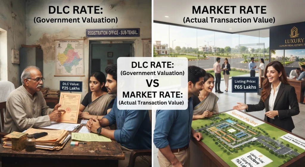 DLC Rate vs Market Rate