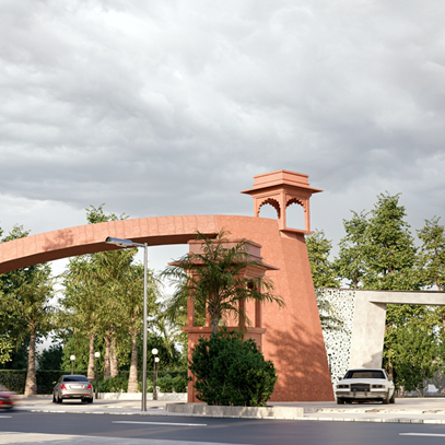 RPS Sargam phase 2 entrance gate