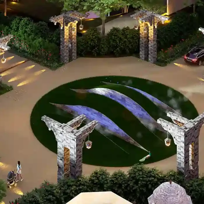 Modern farmhouse design at RPS Sargam Farmland