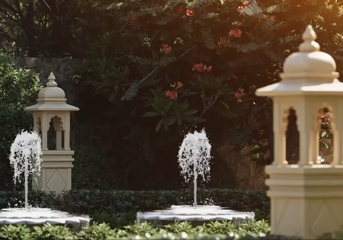 sapphire farms naugaon fountain