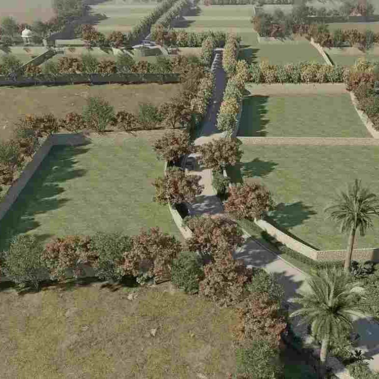 Sapphire Farms Nuagaon inside layout view